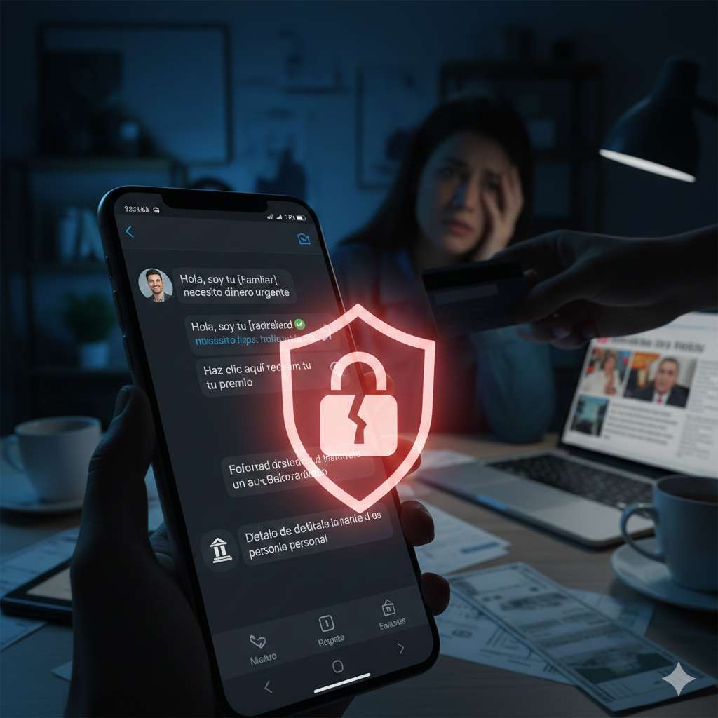 Secuestro silencioso de cuentas, suplantaciones y el fraude del hijo en apuros, estafas más destacadas de WhatsApp en 2025